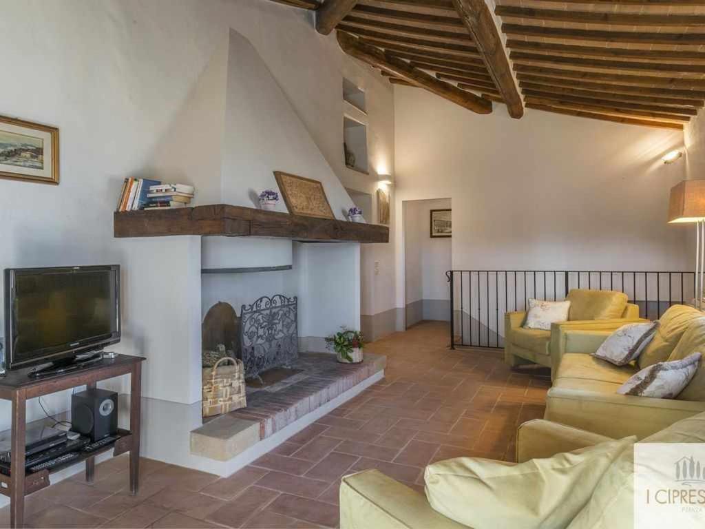 Villa I Cipressini Piscina Riscaldata Spa Toscana ピエンツァ エクステリア 写真
