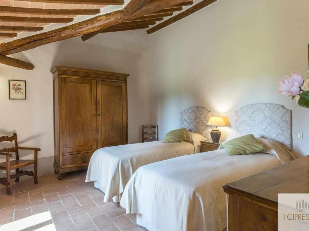 Villa I Cipressini Piscina Riscaldata Spa Toscana ピエンツァ エクステリア 写真