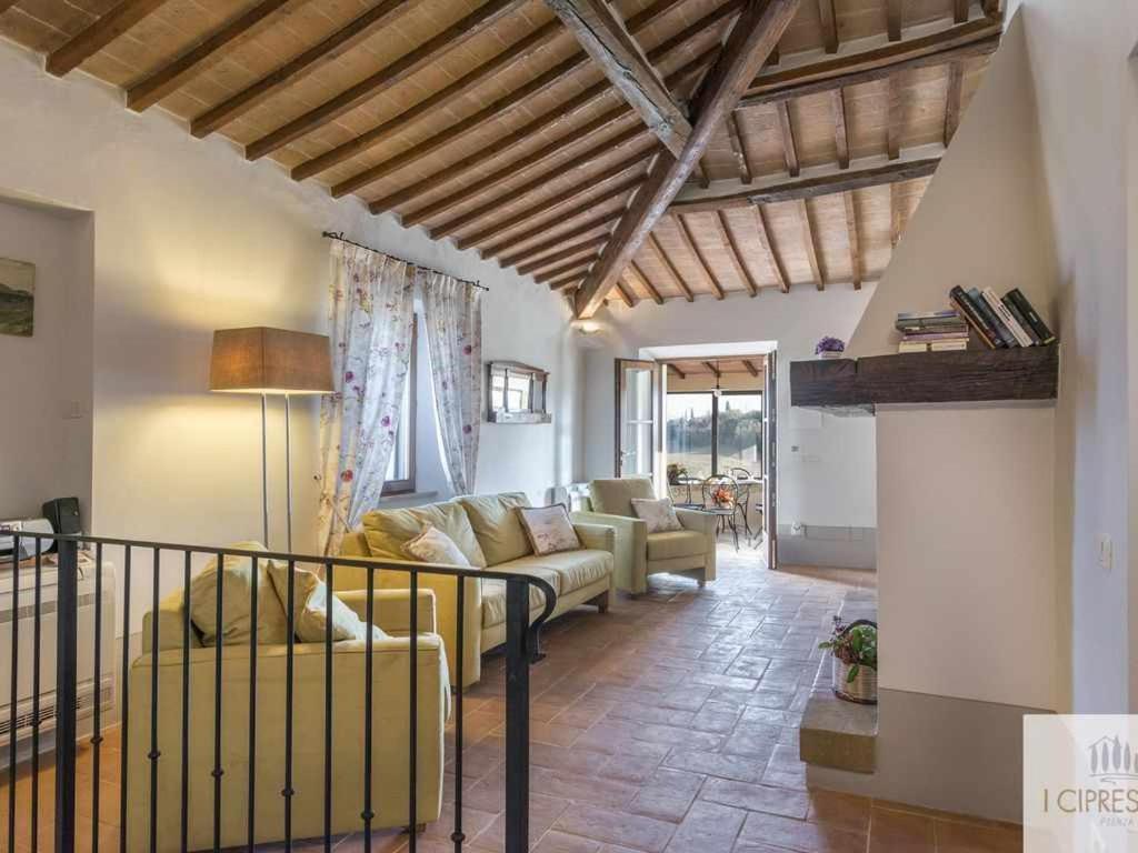Villa I Cipressini Piscina Riscaldata Spa Toscana ピエンツァ エクステリア 写真